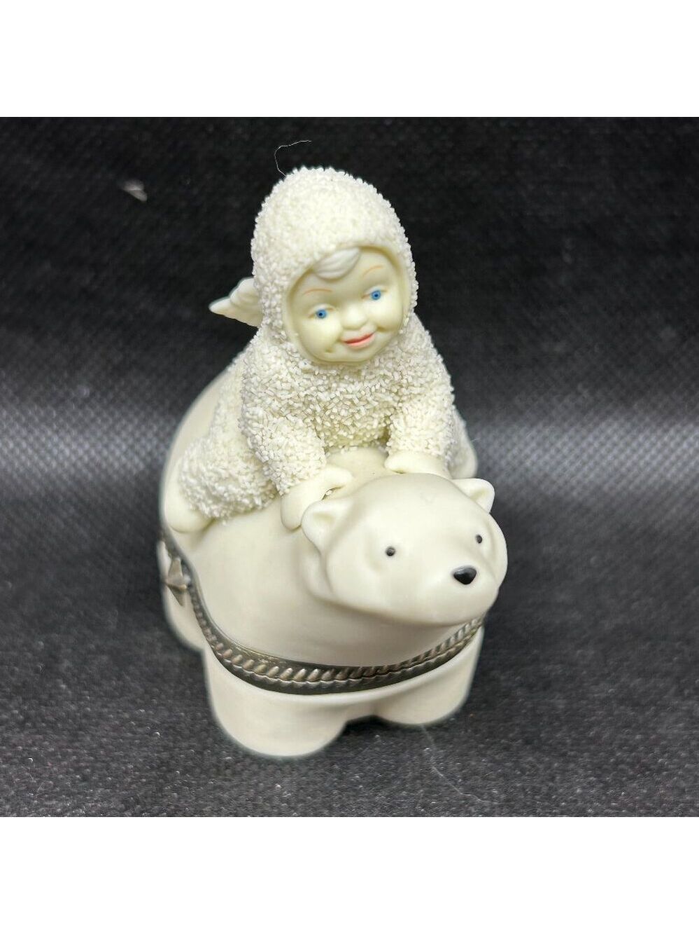 Department 56 Snowbabies Mini “Polar Express" Trinket Box